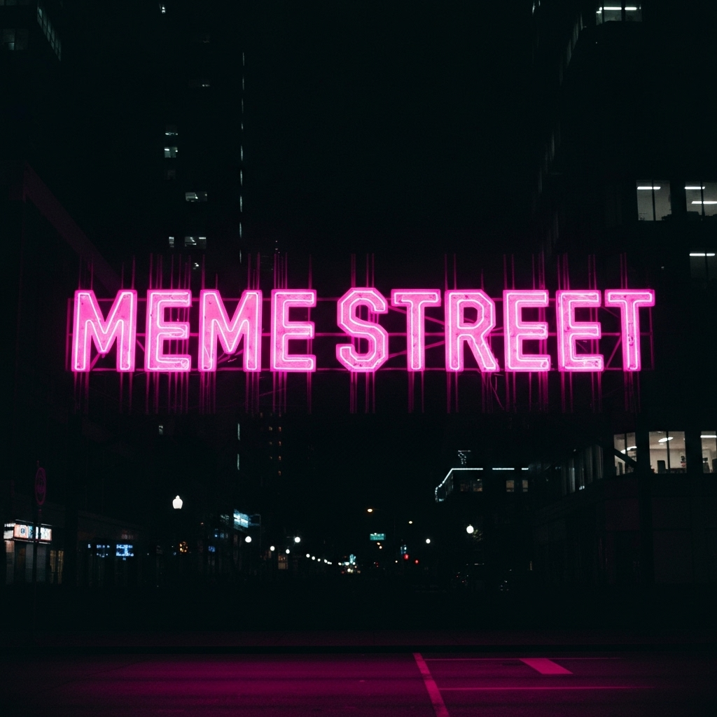 Complete MemeStreet sign transformation