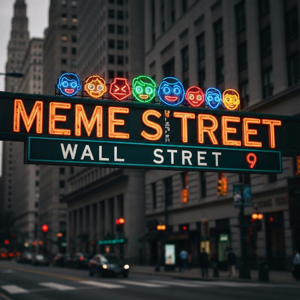 Wall Street sign transformation frame 3